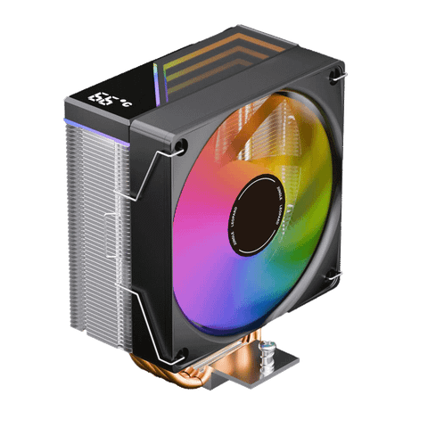 Tản nhiệt khí Leopard K420E Digital LED RGB | Hỗ trợ Socket 2011, màu đen