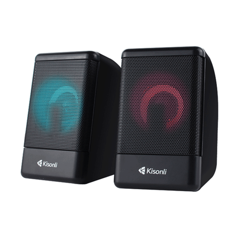 Loa máy tính USB 2.0 Kisonli L-8080 - Black