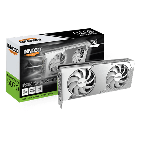 Card màn hình INNO3D RTX™ 5070 TWIN X2 OC WHITE