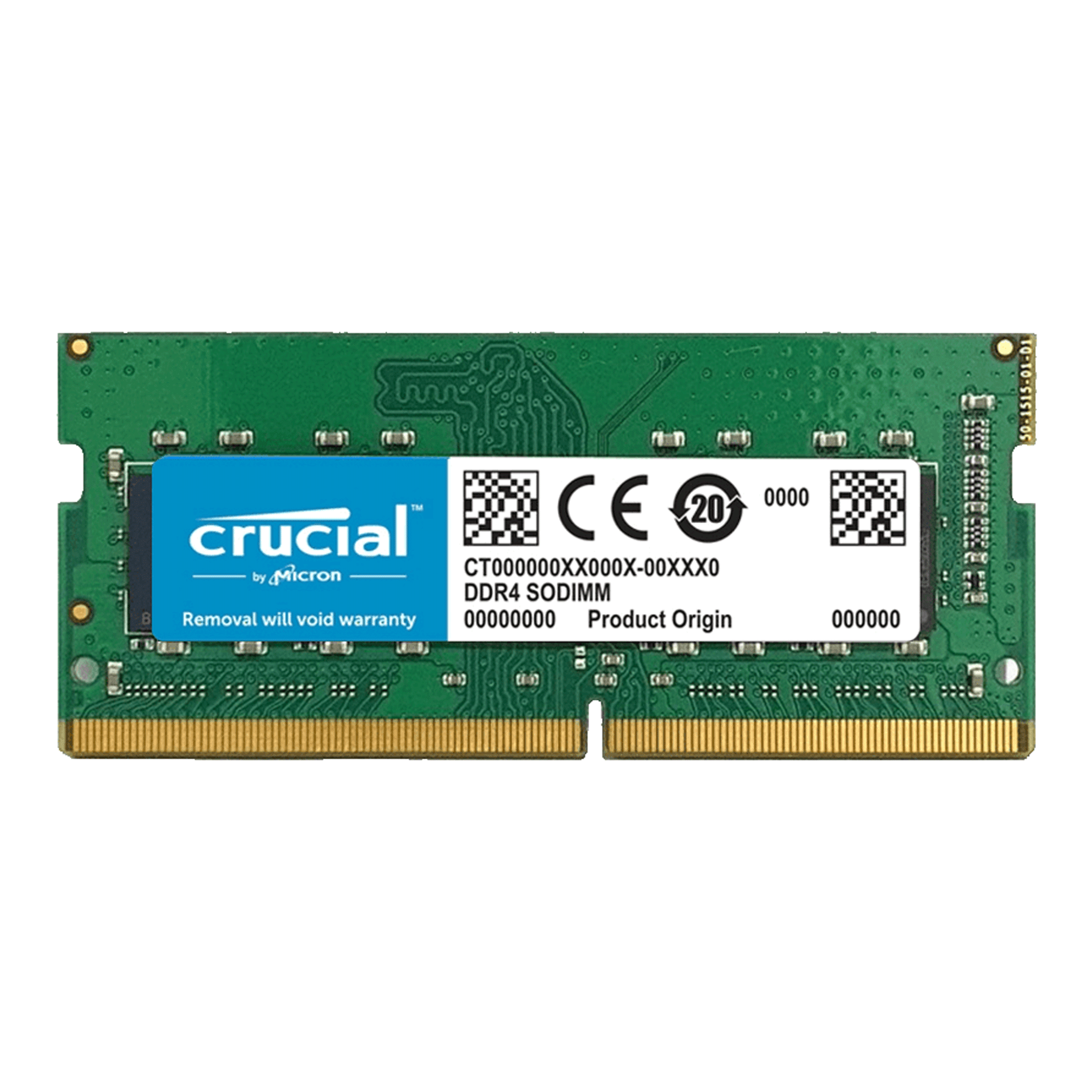 Ram Laptop Crucial 16GB DDR4 3200MHz (CT16G4SFS832A)