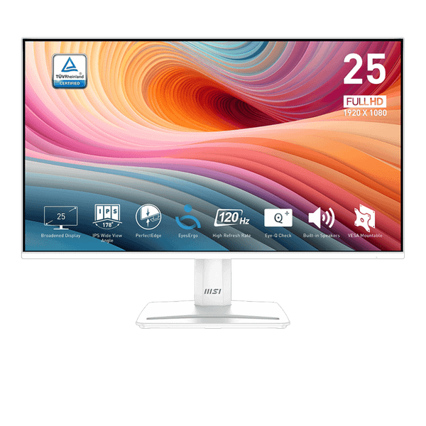  Màn hình Văn phòng MSI PRO MP251WE2 | 25 inch, FHD, 120Hz, IPS 