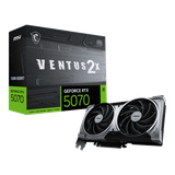  Card màn hình NVIDIA GeForce RTX 5070 MSI VENTUS 2X OC | 12GB GDDR7, 6144 CUDA, 650W 