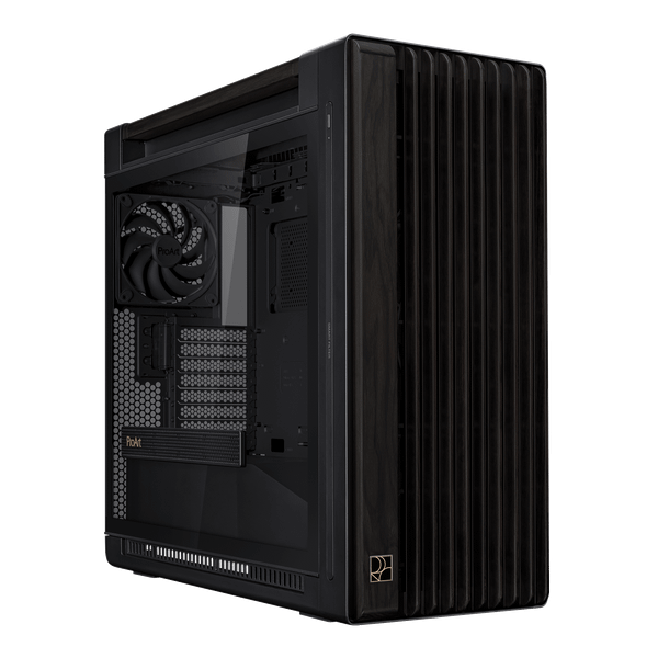  Thùng máy ASUS ProArt PA602 Wood Edition - Tempered Glass Panel | Kèm sẵn 2 fan 20cm, 1 fan 14cm 