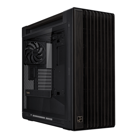 Thùng máy ASUS ProArt PA602 Wood Edition - Tempered Glass Panel | Kèm sẵn 2 fan 20cm, 1 fan 14cm