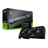  Card màn hình NVIDIA GeForce RTX 5070 MSI SHADOW 3X OC | 12GB GDDR7, 6144 CUDA, 650W 