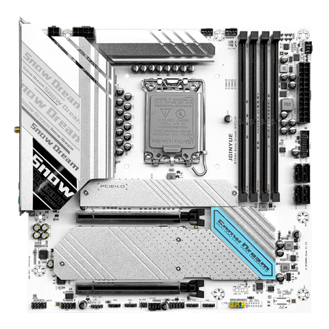 Mainboard JGINYUE B760M WIFI/W Snow Dream DDR4