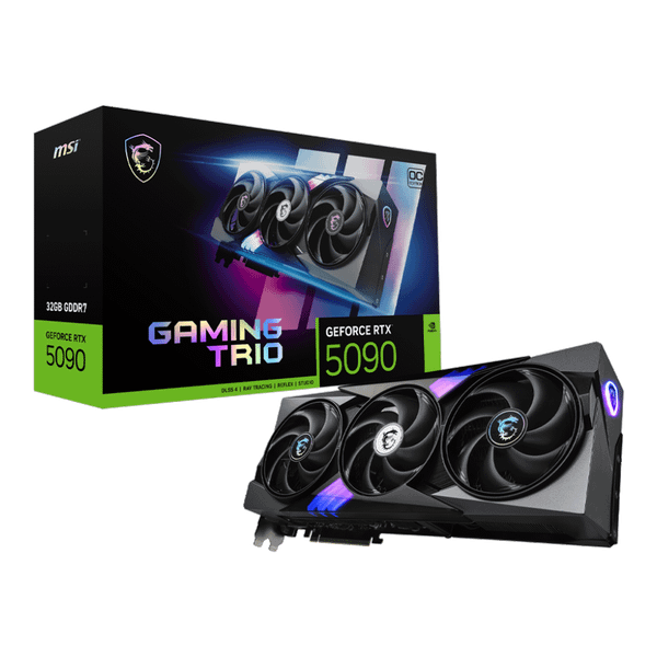  Card màn hình NVIDIA GeForce RTX 5090 MSI GAMING TRIO OC | 32GB GDDR7, 21760 CUDA, 1000W 