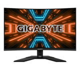  Màn hình Gaming Gigabyte M32QC | 31.5 inch, QHD, VA, 165Hz (OC 170Hz), 1ms, USB C, cong, chân công thái học 