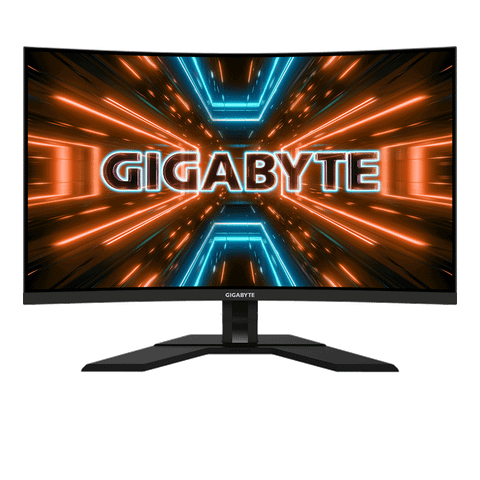 Màn hình Gaming Gigabyte M32QC | 31.5 inch, QHD, VA, 165Hz (OC 170Hz), 1ms, USB C, cong, chân công thái học