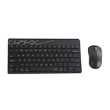  Combo phím chuột Rapoo 8000M | Wireless, Black 