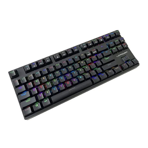  Bàn phím cơ gaming LC-Power LC-KEY-MECH-2-RGB-C-W | 3 Mode, TKL, RGB, Black 