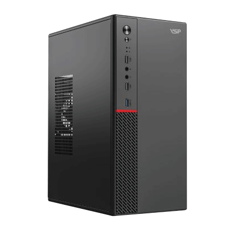 Thùng máy VSP V2803 - Black | Kèm sẵn USB 3.0, không kèm fan