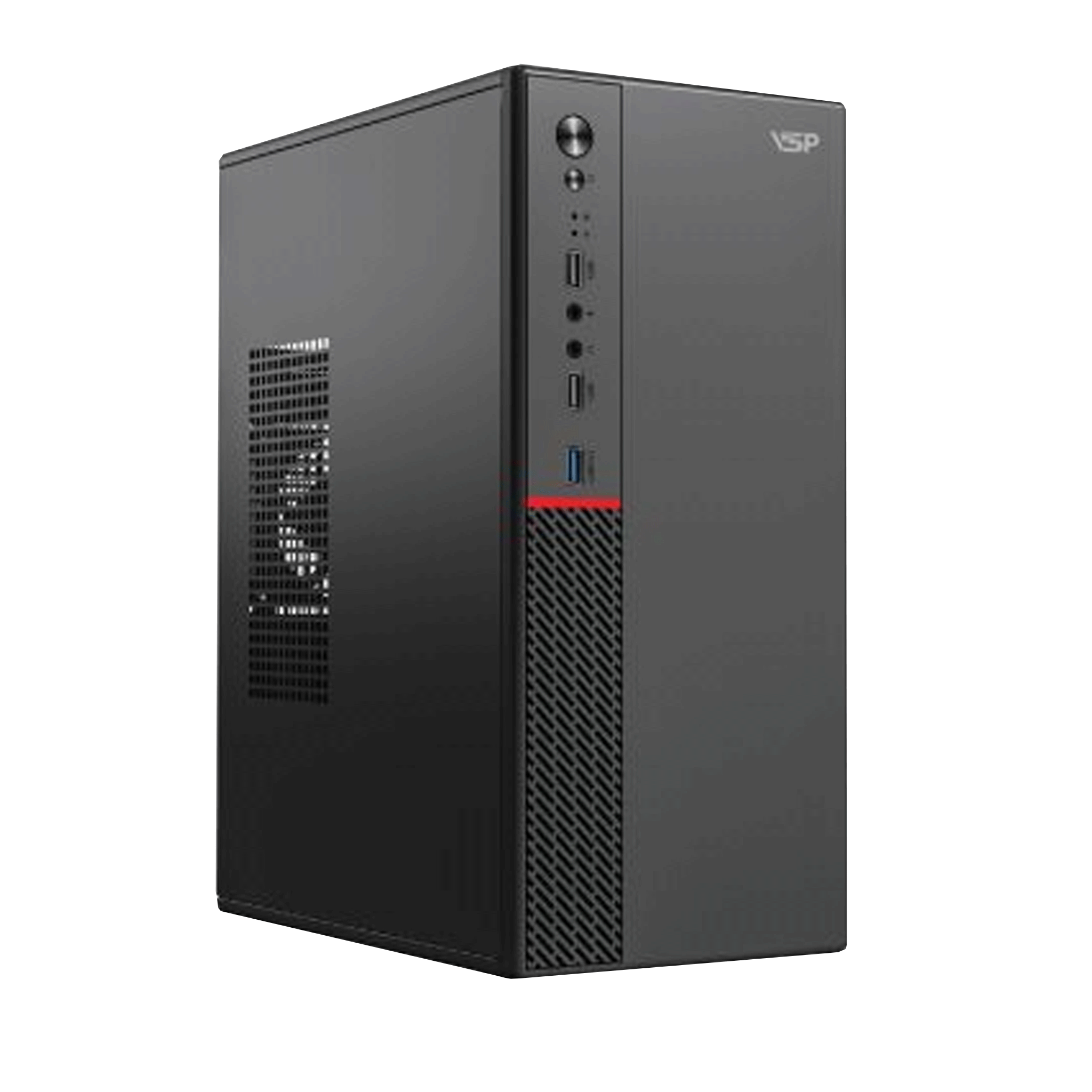 Case Văn Phòng VSP V2803 - Black | Kèm sẵn USB 3.0, không kèm fan