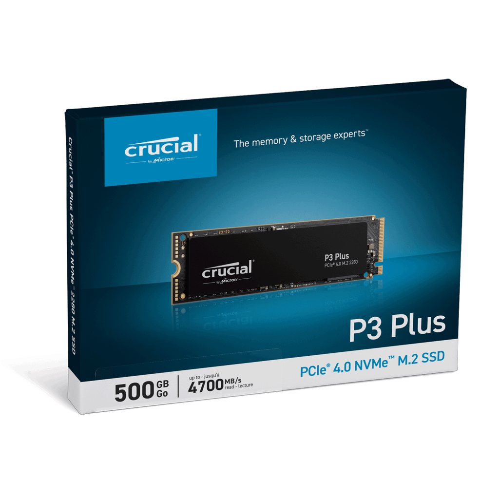 Ổ cứng SSD Crucial P3 Plus NVMe 500GB CT500P3PSSD8