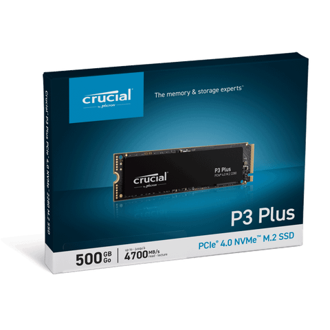Ổ cứng SSD Crucial P3 Plus NVMe 500GB | CT500P3PSSD8