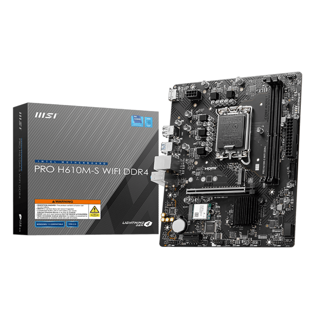 msi PRO H610M-S WIFI DDR4★I/Oパネル+無線LAN付き MSI PRO H610M-S DDR4 (パソコン工房限定モデル) | パソコン工房【公式