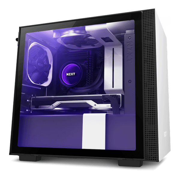  Thùng máy NZXT H210i - Đen trắng | Mini ITX, nhập khẩu (CA-H210i-W1) 