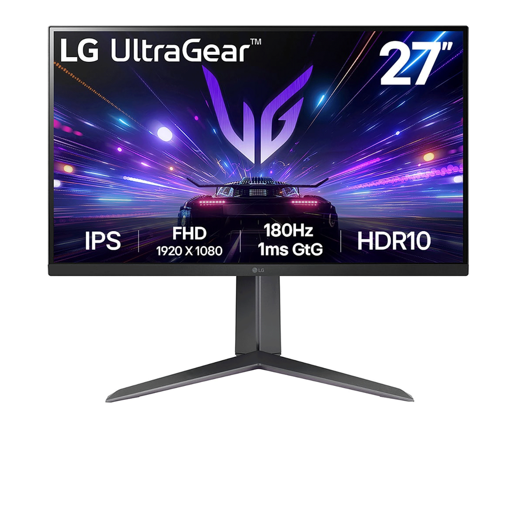 Màn hình Gaming LG 27GS65F-B.ATV | 27 inch, Full HD, IPS, 180Hz, 1ms, chân xoay