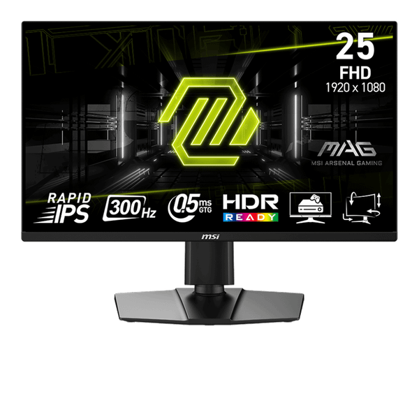  Màn hình Gaming MSI MAG 255PXF | 25 inch, FHD, 300Hz, IPS, Chân CTH 
