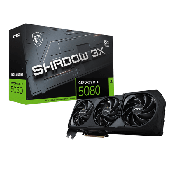  Card màn hình MSI RTX™ 5080 16G SHADOW 3X OC 