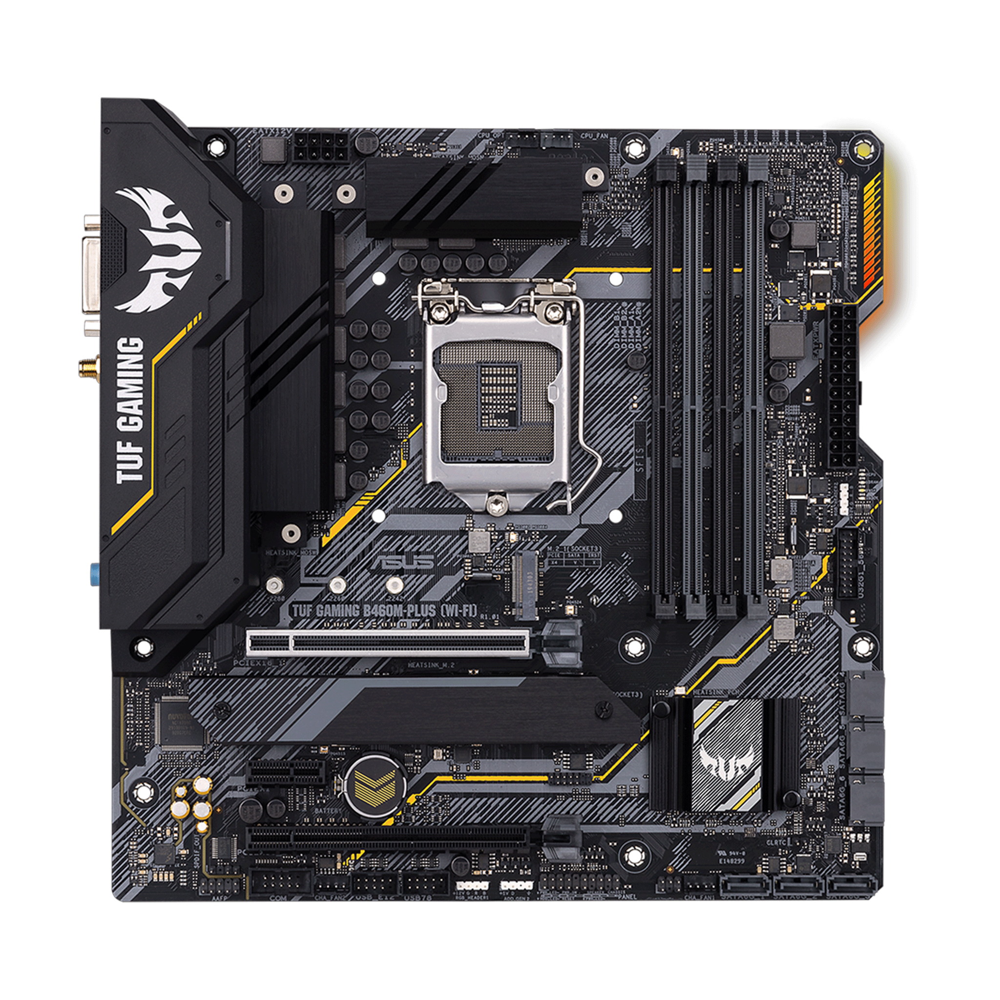 Motherboard B460m Plus Mainboard Asus B460M-Plus TUF Gaming WiFi QSD –