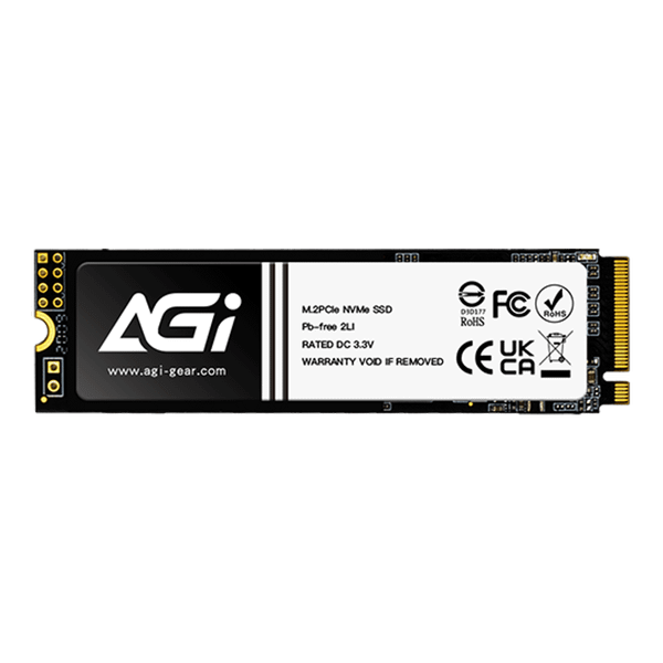  Ổ cứng SSD AGI AI198 512GB | PCIe Gen3 x4 NVMe, M.2 2280 (AGI512G83AI198) 