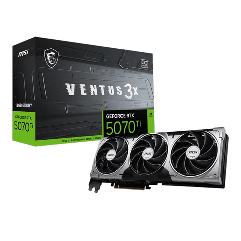 Card màn hình MSI RTX™ 5070 Ti 16G VENTUS 3X OC