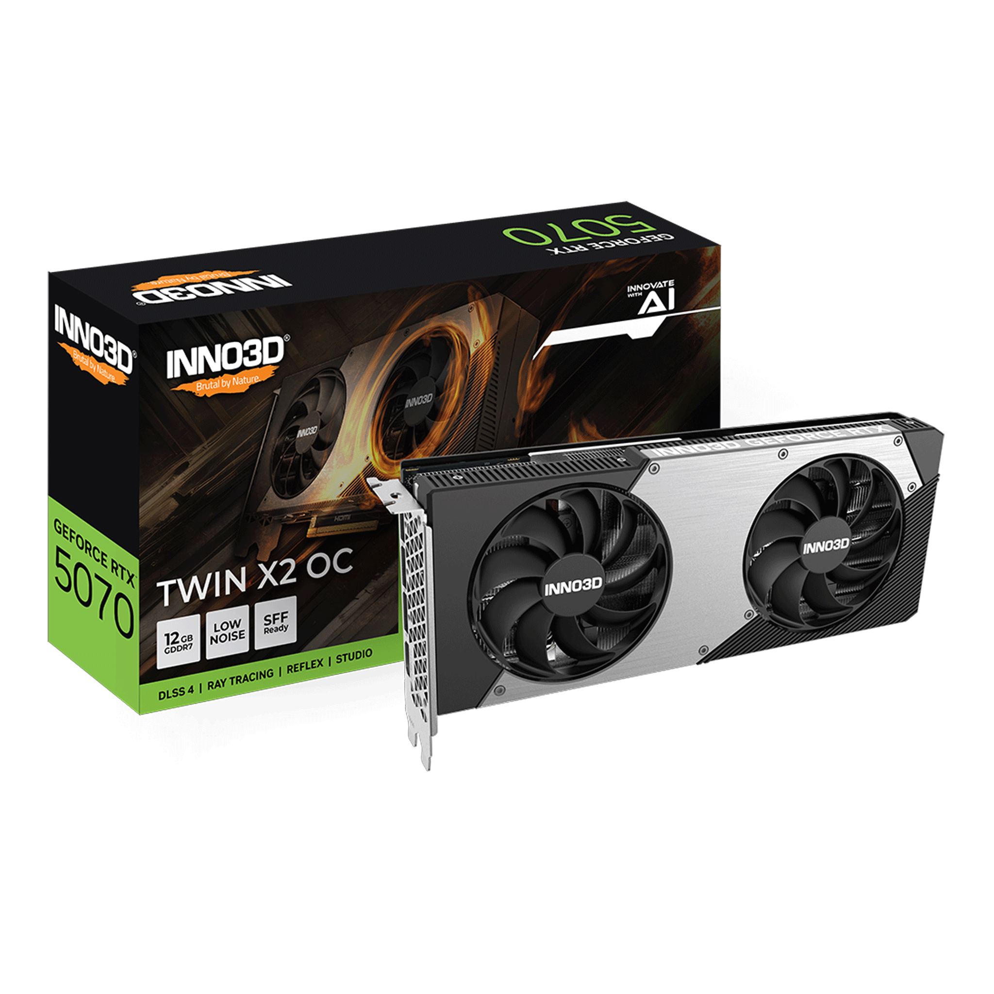 Card màn hình INNO3D RTX™ 5070 TWIN X2 OC
