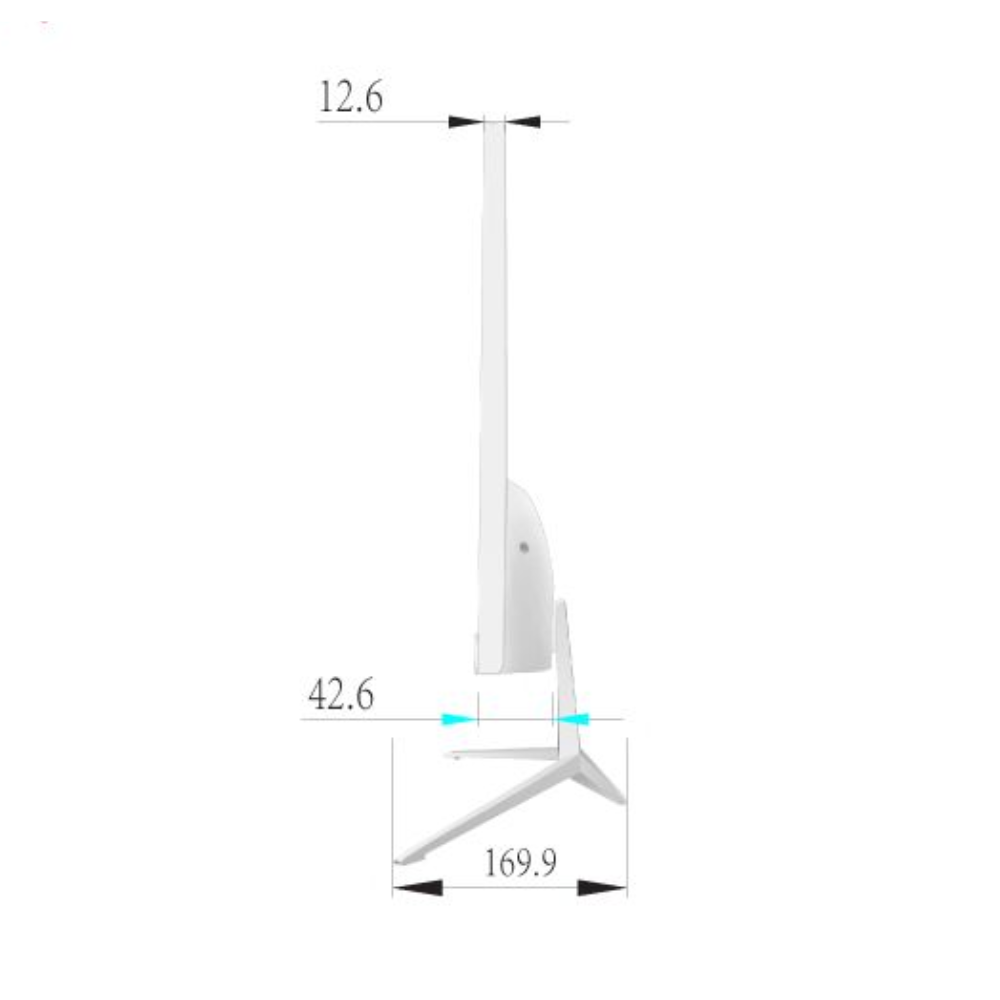  Màn hình văn phòng VSP V2408S | 23.8 inch, Full HD, IPS, 100Hz, 5ms, trắng 