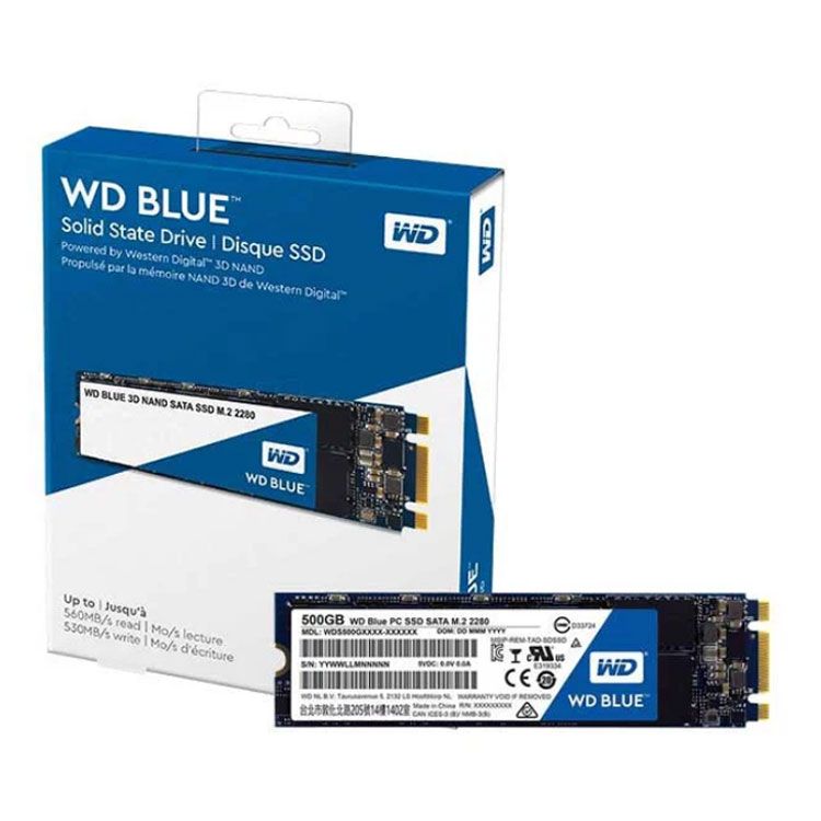 Ổ cứng SSD 250G Western Blue M.2 Sata III 6Gb/s (WDS250G2B0B)