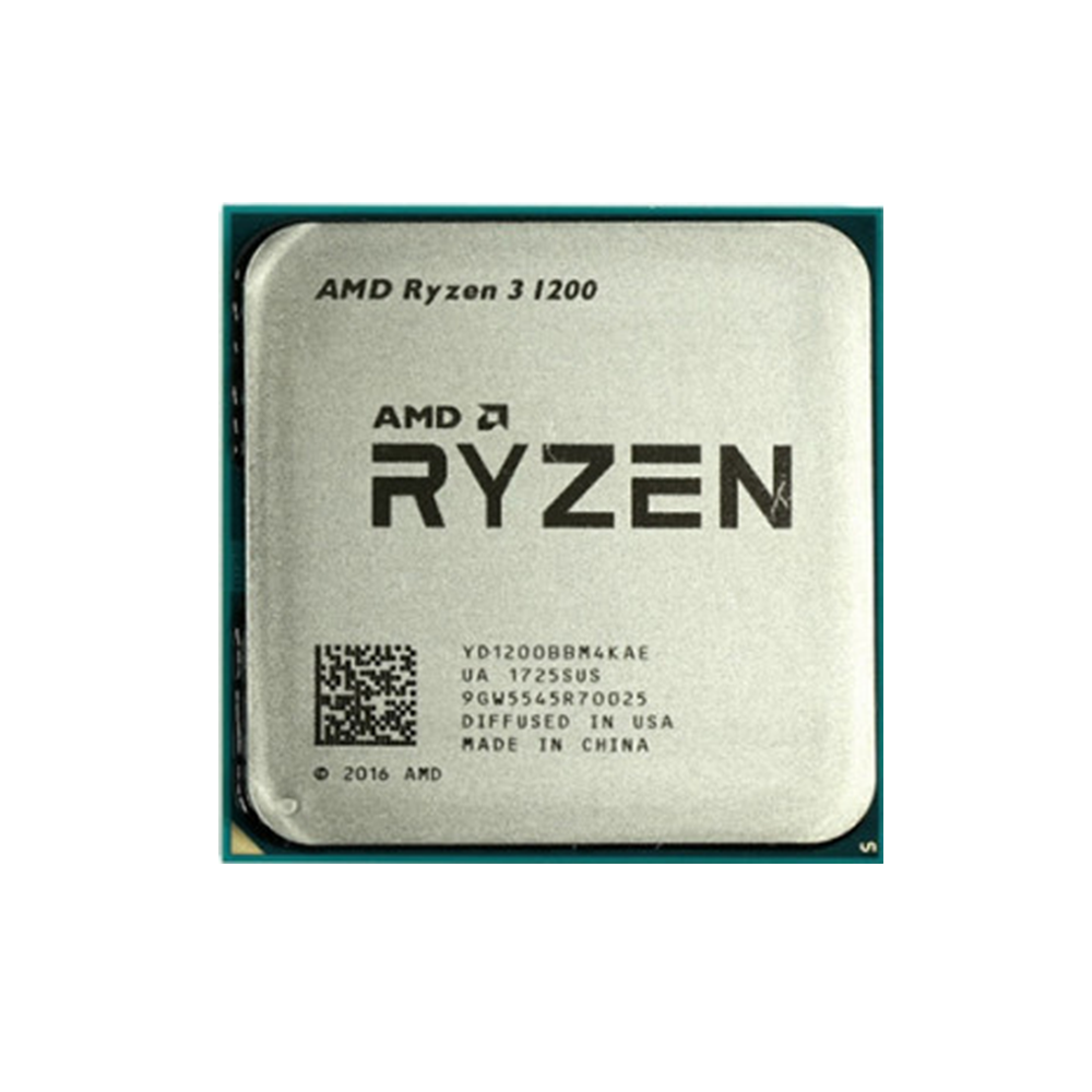 CPU AMD RYZEN 3 1200 (3.1GHz Up to 3.4GHz, AM4, 4 Cores 4 Threads) TRAY