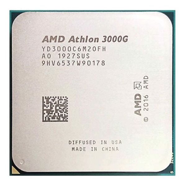  CPU AMD Athlon 3000G | AM4, 2 nhân/4 luồng 
