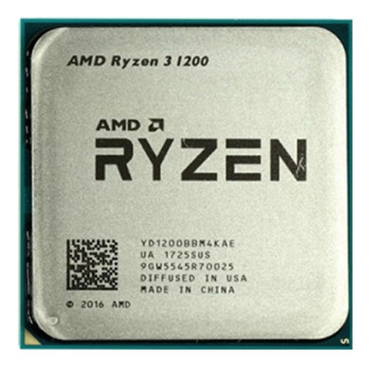CPU AMD RYZEN 3 1200 (3.1GHz Up to 3.4GHz, AM4, 4 Cores 4 Threads) TRAY
