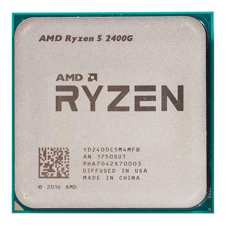 品 CPU AMD RYZEN 5 2400G 3.6GHz 動作確認済み