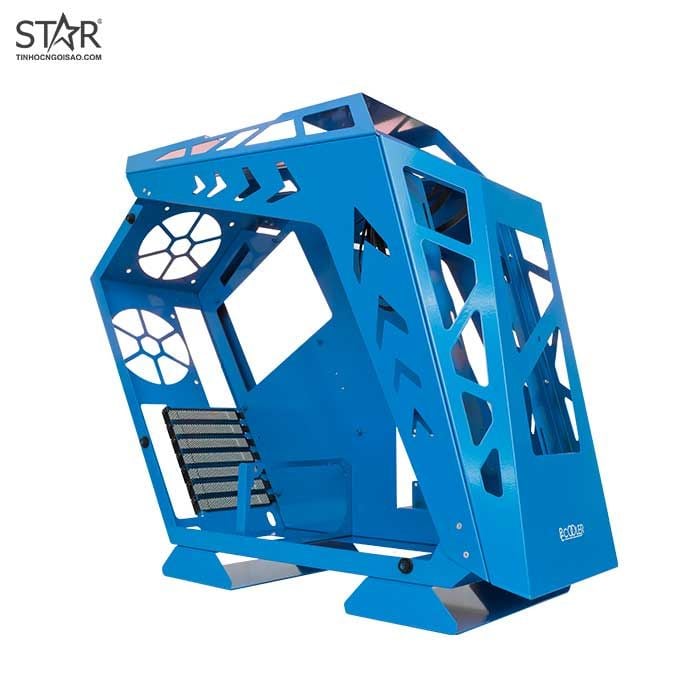 Thùng máy Case PCCOOLER CPS-A02 Blue (No Fan)