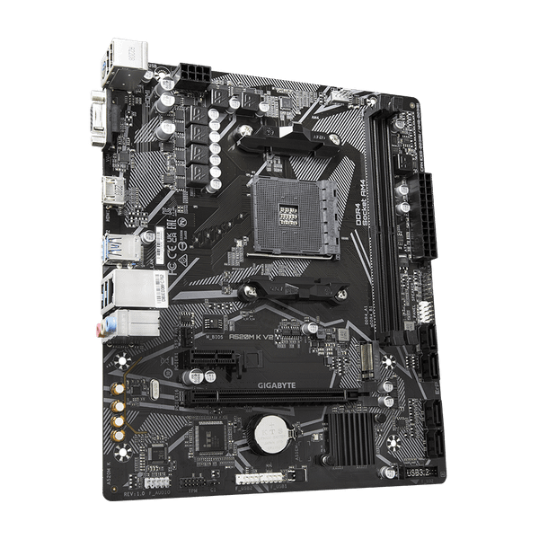  Mainboard Gigabyte A520M K V2 DDR4 | AM4, mATX, 2 khe RAM 