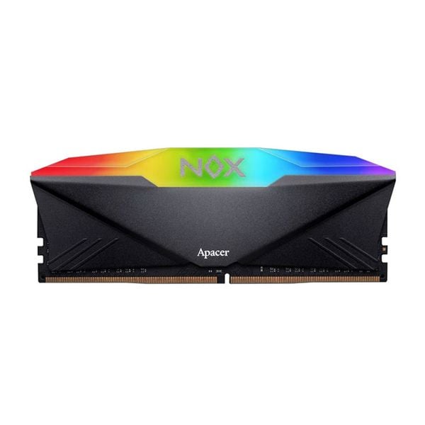  Ram Apacer NOX RGB Black 8GB | 1 x 8GB, DDR4, 3200MHz (AH4U08G32C28YNBAA-1) 