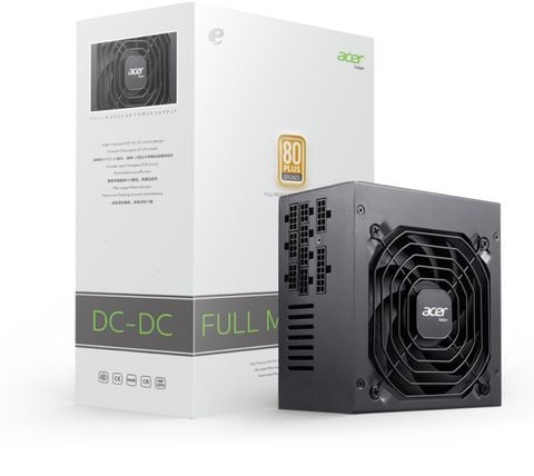 Nguồn máy tính ACER AC750 Pcie 5.0 750W 80 Plus Bronze | Full Modular, ATX