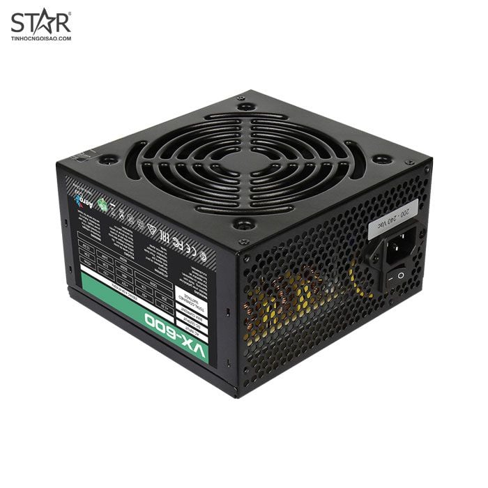 Nguồn Aerocool Plus 600W QSD