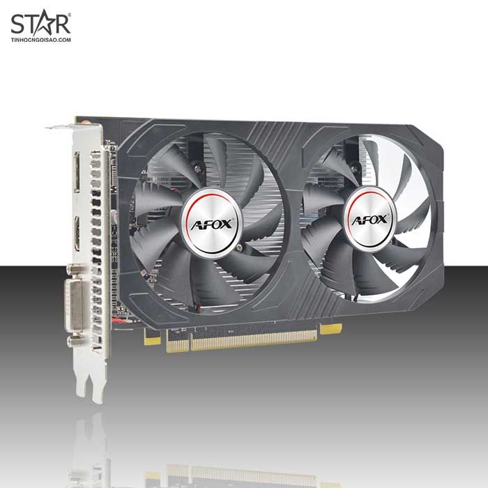 Card màn hình VGA Afox Radeon RX 550 4GB GDDR5 Dual Fan (SCard màn hình VGAF-550/01)