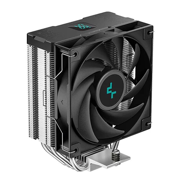 Tản nhiệt khí CPU Deepcool AG400 Digital Nhập khẩu | Fan đen, hiển thị nhiệt độ