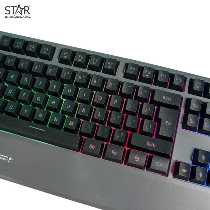 Bàn Phím Giả Cơ Assassins AK-5000 Plus Led Gaming (Xám)