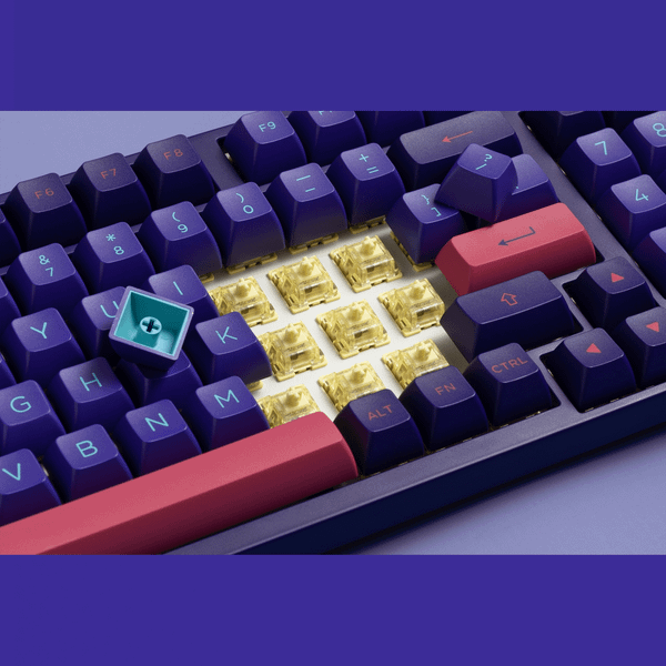  Bàn phím cơ gaming Akko 3098 Neon | Có dây, Fullsize, Linear Switch, RGB, Neon 