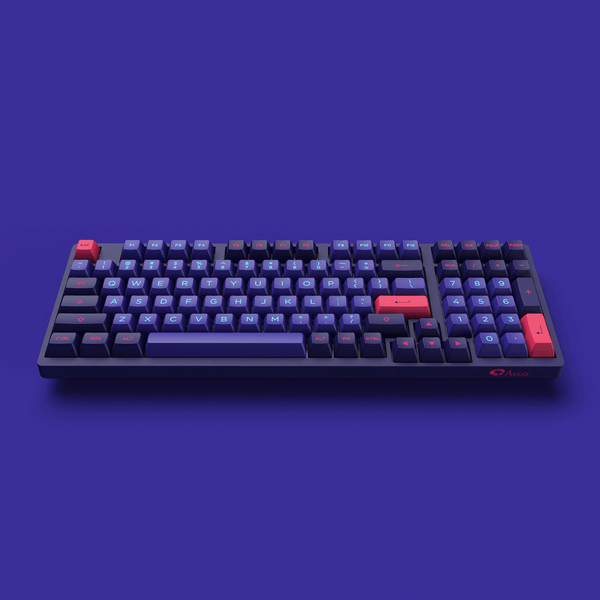  Bàn phím cơ gaming Akko 3098 Neon | Có dây, Fullsize, Linear Switch, RGB, Neon 