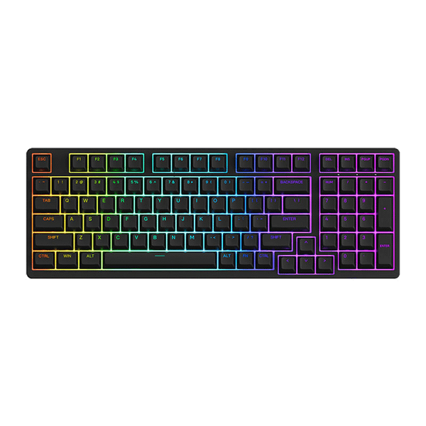  Bàn phím cơ gaming Akko 3098B Plus | 3 Mode, Fullsize, Tactile Switch, RGB, Black, Hot swap 