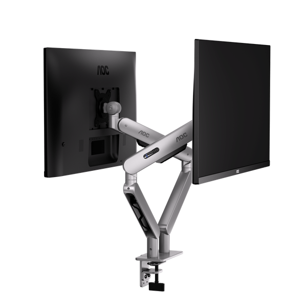  Giá treo màn hình đôi AOC AM420S - Bạc | 17 - 34 inch 