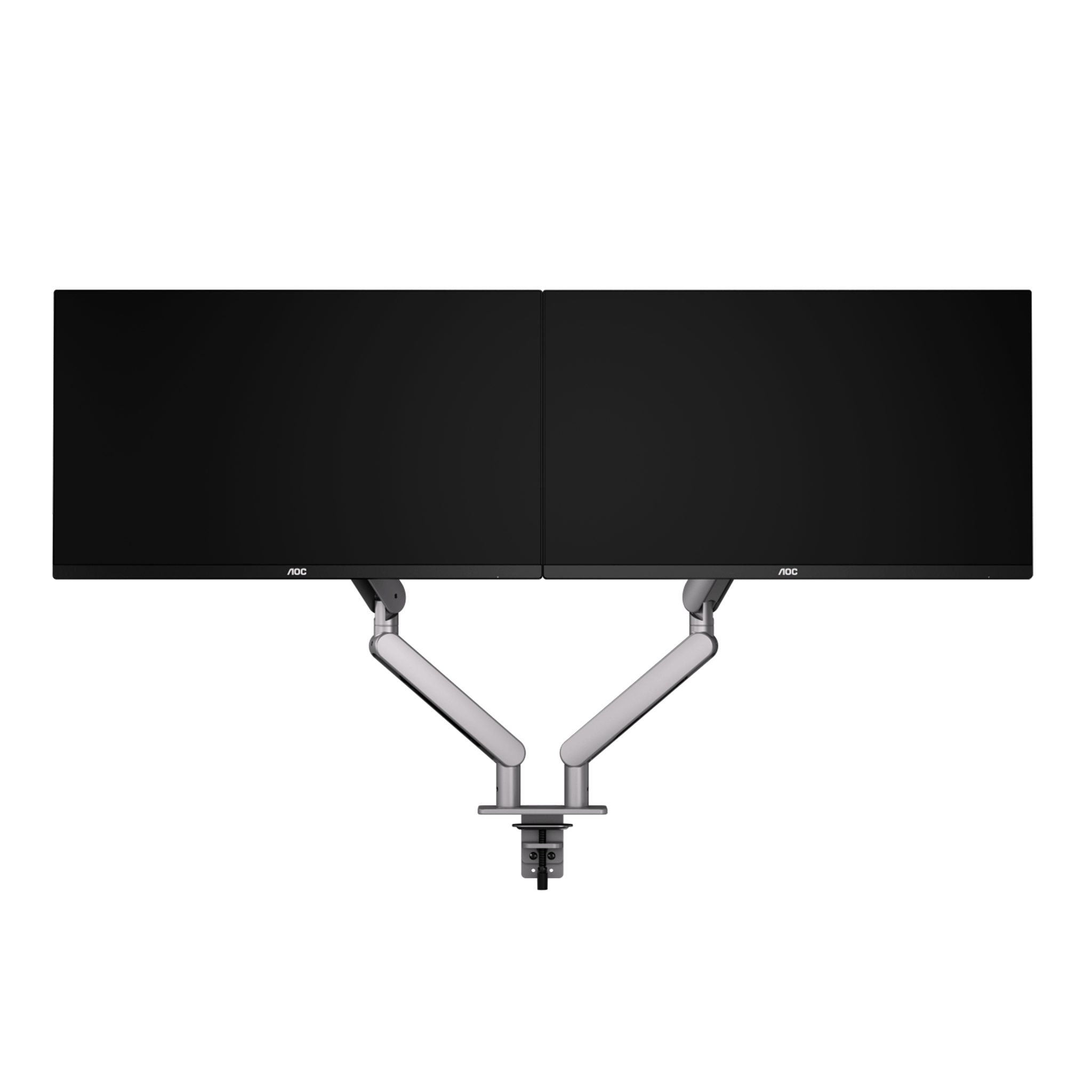 Giá treo màn hình đôi AOC AM420S - Bạc | 17 - 34 inch