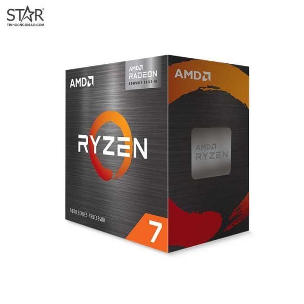 CPU AMD Ryzen 7 5700G | AM4, Upto 4.60 GHz, 8C/16T, 16MB, Box Chính Hãng