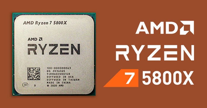 CPU AMD RYZEN 7 5800X