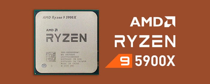 CPU AMD RYZEN 9 5900X